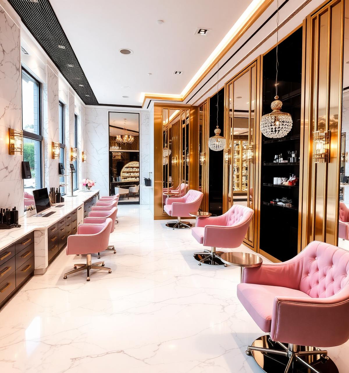 Εσωτερικό του L'Atelier Beauté